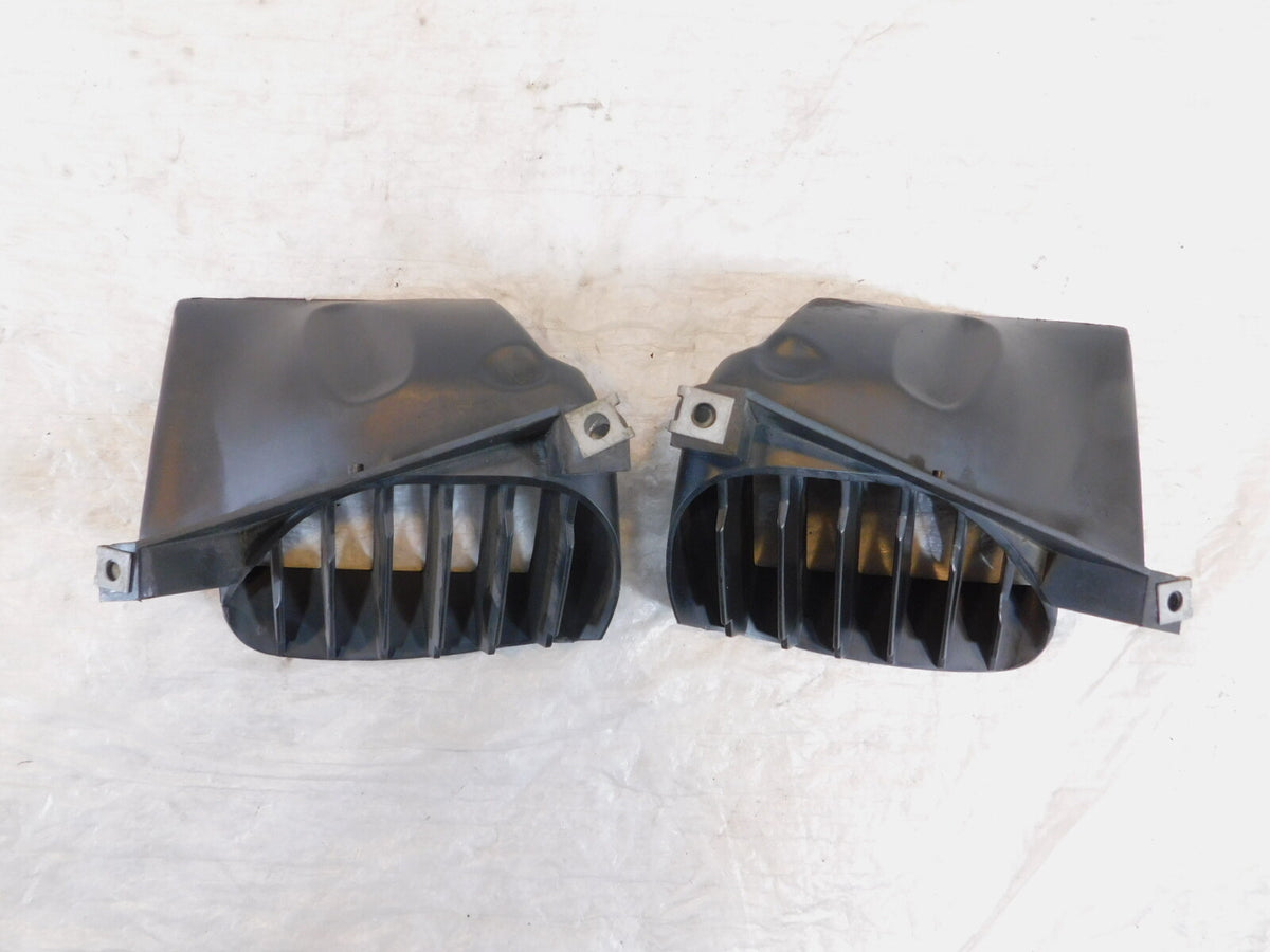 1997-2005 BMW R1200CL R1200C Black Left/Right Front Frame Mounted Outlet Grids - C3 Cycle