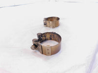 Moto Guzzi Norge GT 8V Breva V 1100 Sport 1200 Exhaust Header Mid Pipe Clamps - C3 Cycle