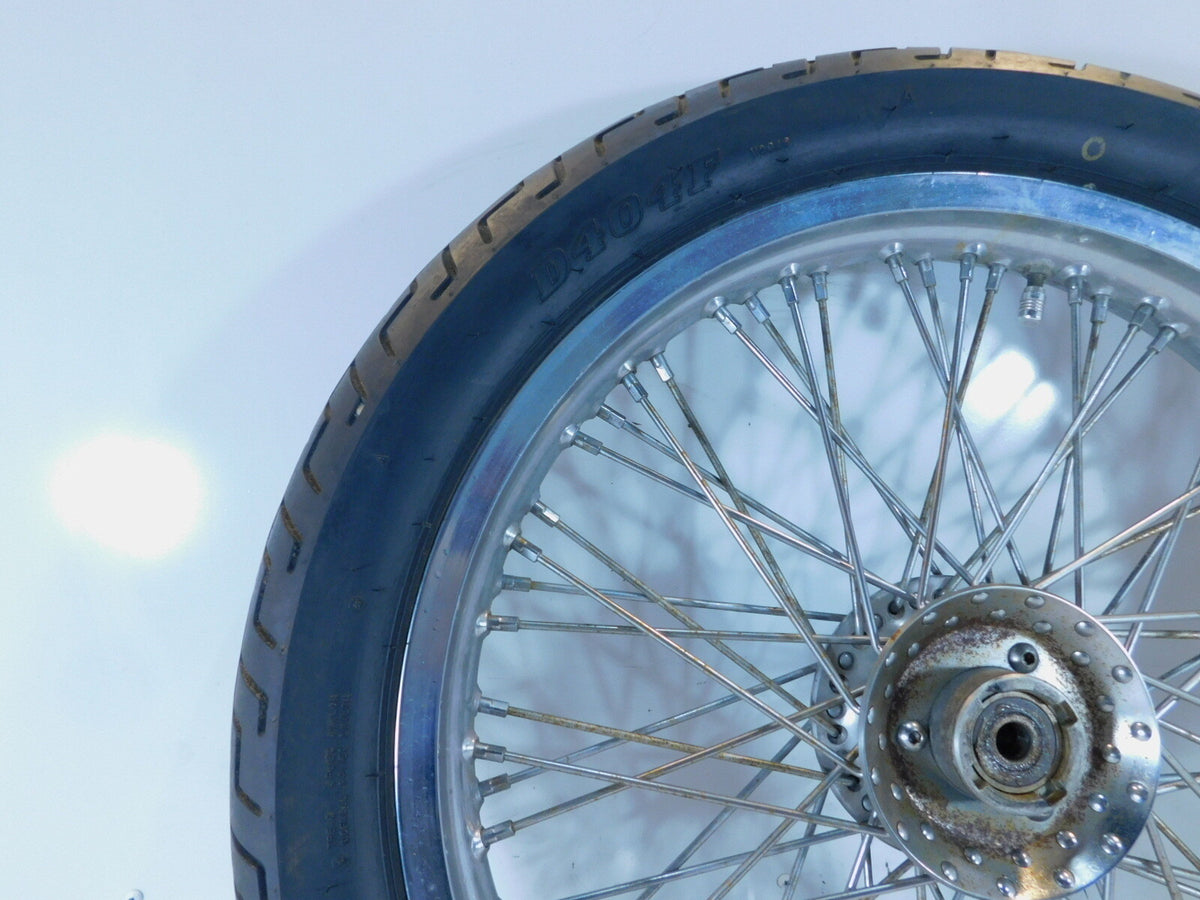 Suzuki Intruder 1400 VS1400 VS1400GLP 19" Front Wheel Rim Hub Spokes & Tire - C3 Cycle