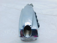 Harley Touring Dyna Sportster & Softail Large Chrome & Rubber Footpegs Footrests - C3 Cycle