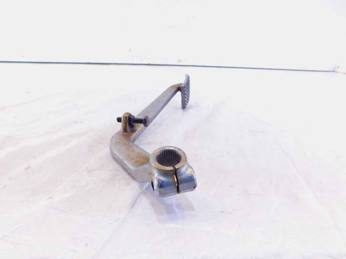 1983-1985 Honda CB650 CB650SC Nighthawk 650 Silver Rear Foot Brake Pedal Lever - C3 Cycle