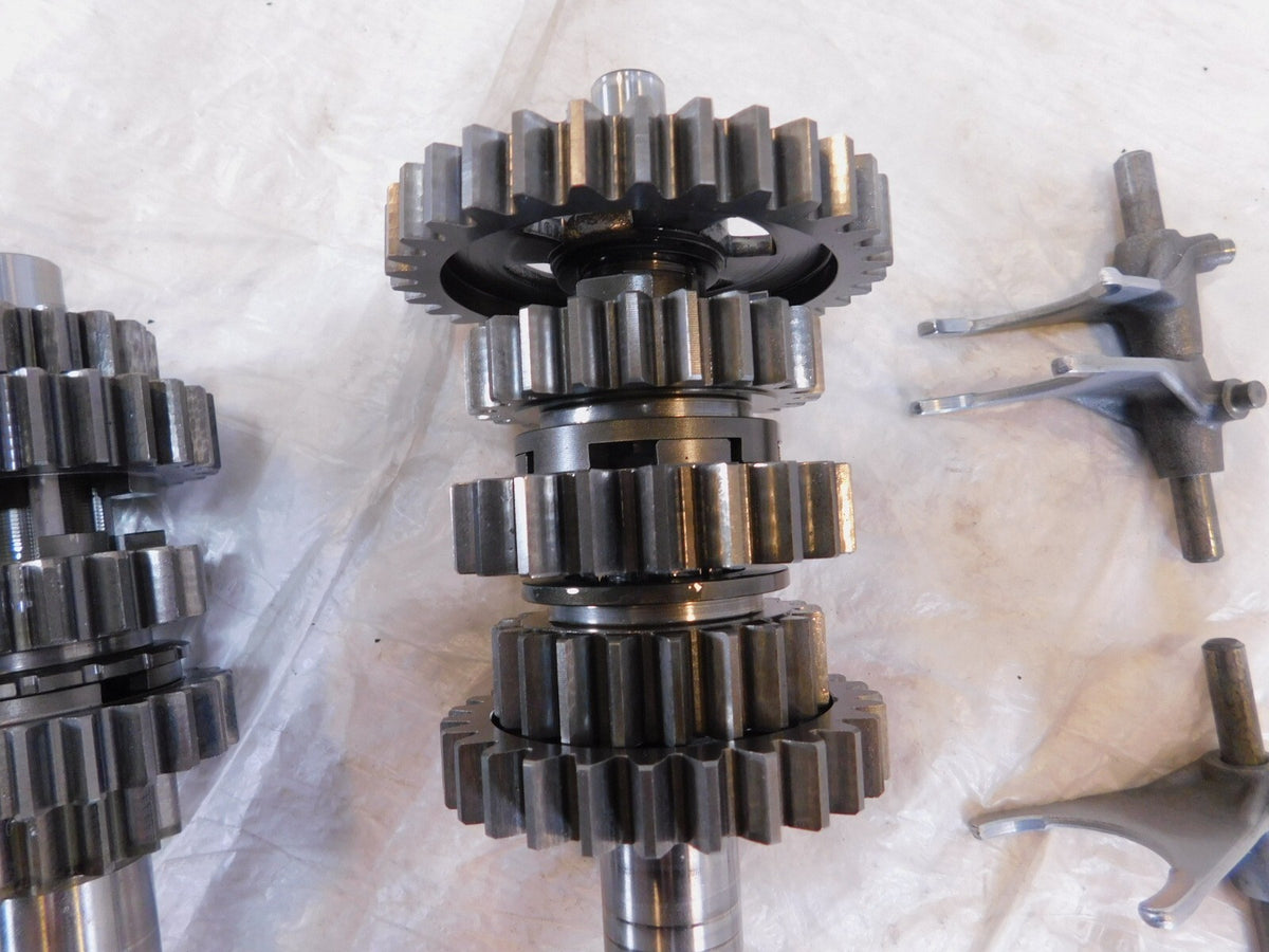 1997-2000 BMW F650 Funduro F650ST Transmission Gears Shafts & Shifter Drum Forks
