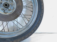 Harley Davidson XLH Ironhead Sportster 1000 Laced Spoked Front Wheel Rim & Tire - C3 Cycle