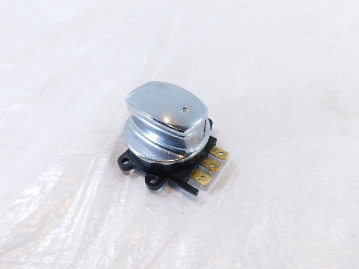 Harley Davidson Touring Dyna Wide Glide Chrome Ignition Switch Dash Lock -NO KEY