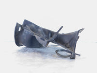 1985-2007 Yamaha V-Max 1200 VMX12 Black Engine Motor Frame Panel Fairing Cover - C3 Cycle
