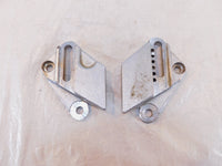 Pair Yamaha XJ750 Maxim 750 Front Main Rider Driver Foot Peg Stay Bracket Mounts - C3 Cycle