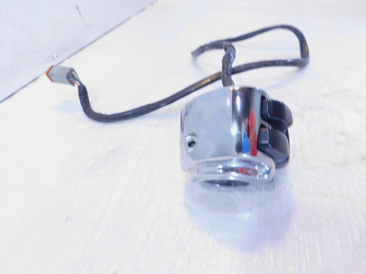 Harley Chrome  Softail Dyna Sportster Left Handlebar Horn Turn Signal Switches - C3 Cycle