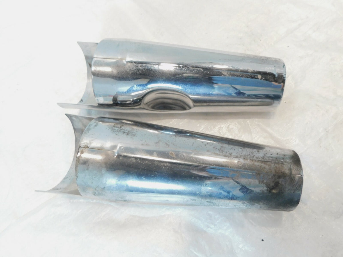 Yamaha V-Star 650 1100 XVS650 XVS1100 Classic Silverado Upper Front Fork Covers - C3 Cycle