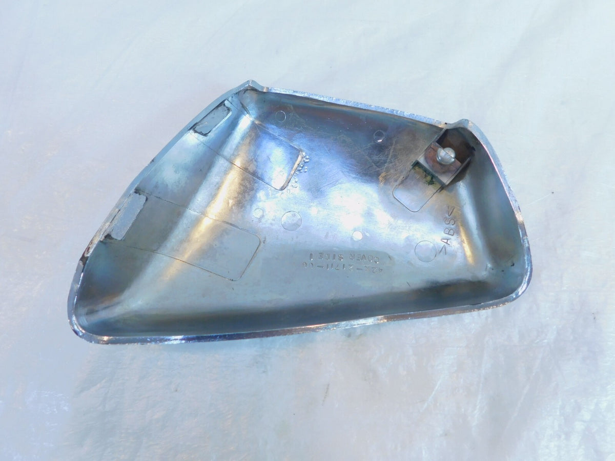 Yamaha Virago 700 750 1000 1100 Chrome Left Side Frame Toolbox Side Cover Panel - C3 Cycle