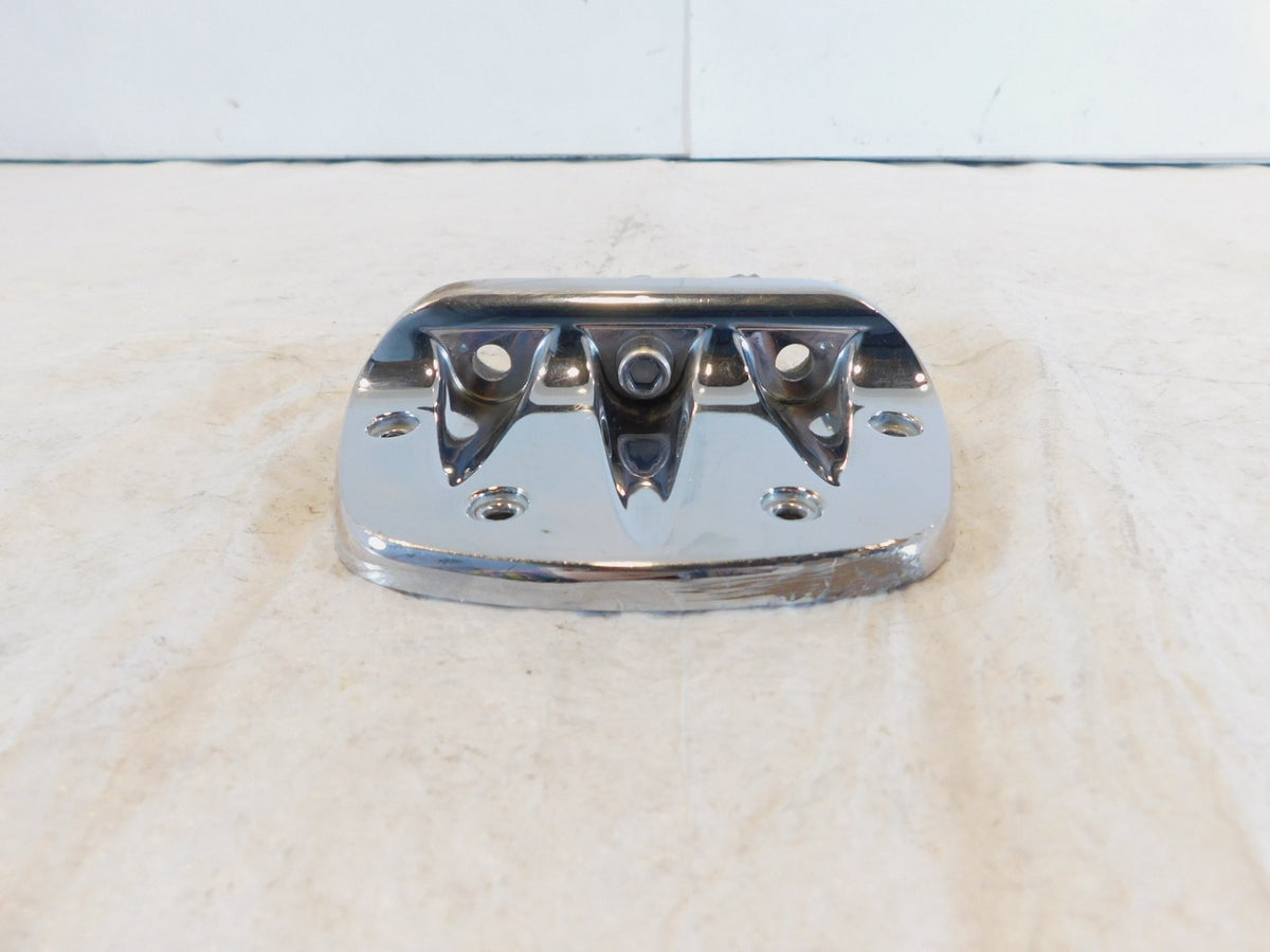 One Harley Davidson Touring Dyna Sportster & Softail Chrome Footboard / Footpeg