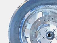 2011- 2012 Harley Davidson Sportster XL1200C Custom Chrome Rear Wheel Rim & Tire - C3 Cycle