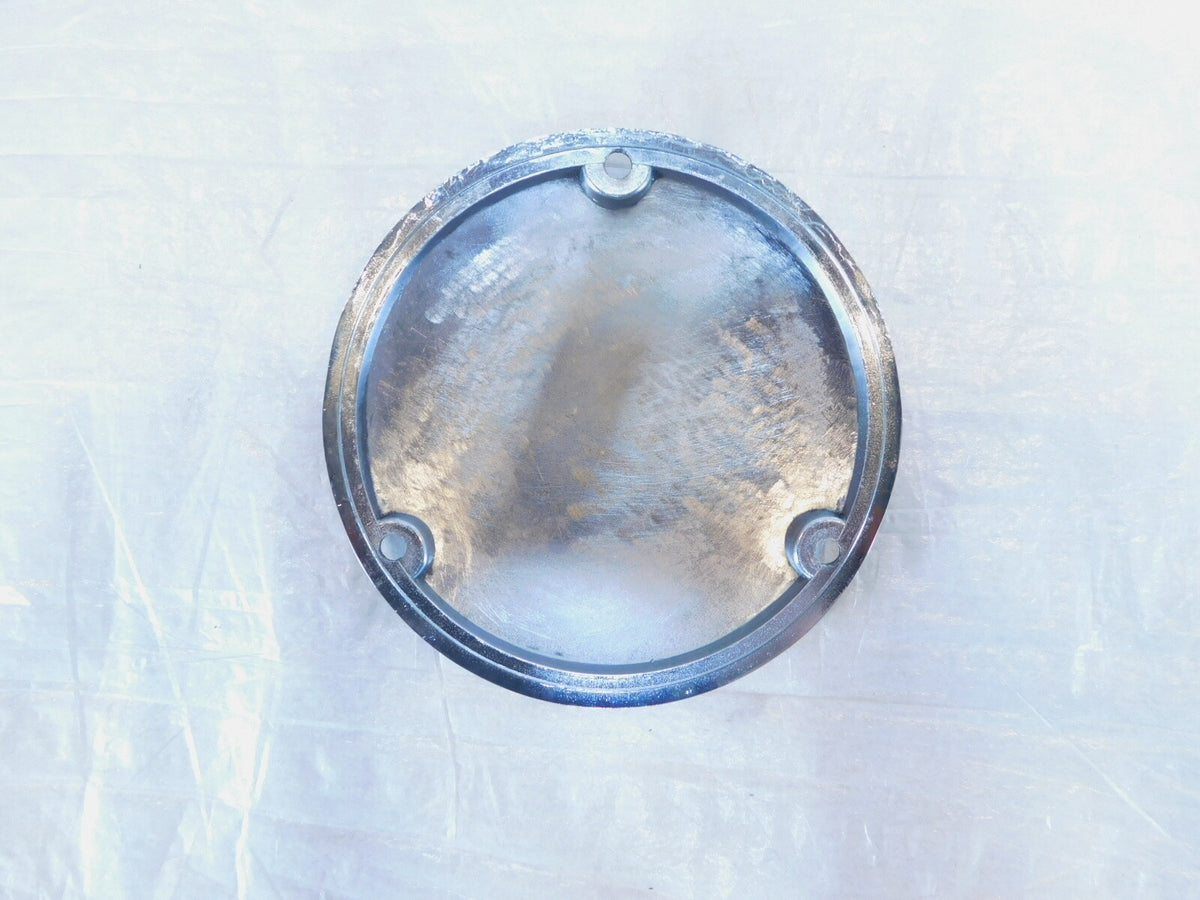 Harley Davidson Evo Touring Softail Dyna & FXR Chrome Derby Clutch Cover 3 Hole - C3 Cycle