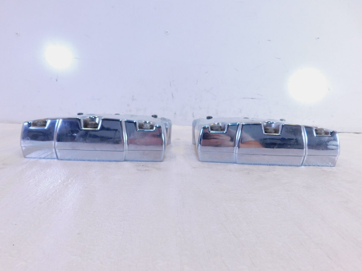 Harley Davidson Touring Dyna & Softail Chrome Cylinder Head Rocker Boxes - C3 Cycle