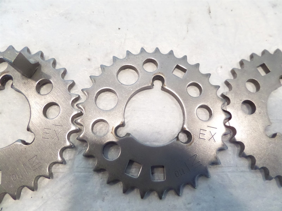 2011-2012 Can Am Spyder Roadster RT SE5 SM5 Intake/Ex Cam Shaft Chain Sprockets - C3 Cycle