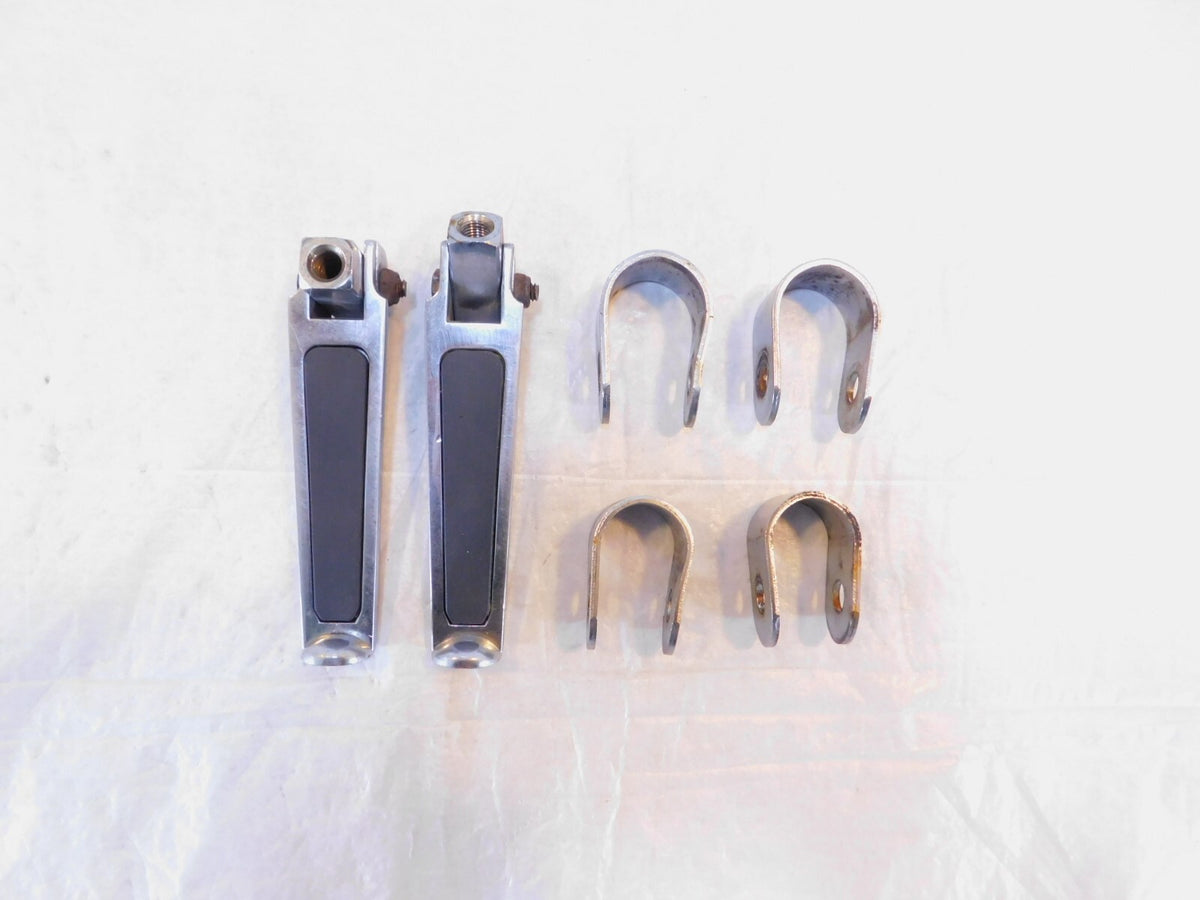 1994 94 Honda VT1100C Shadow 1100 Front Left/Right Crash Guard Highway Foot Pegs - C3 Cycle