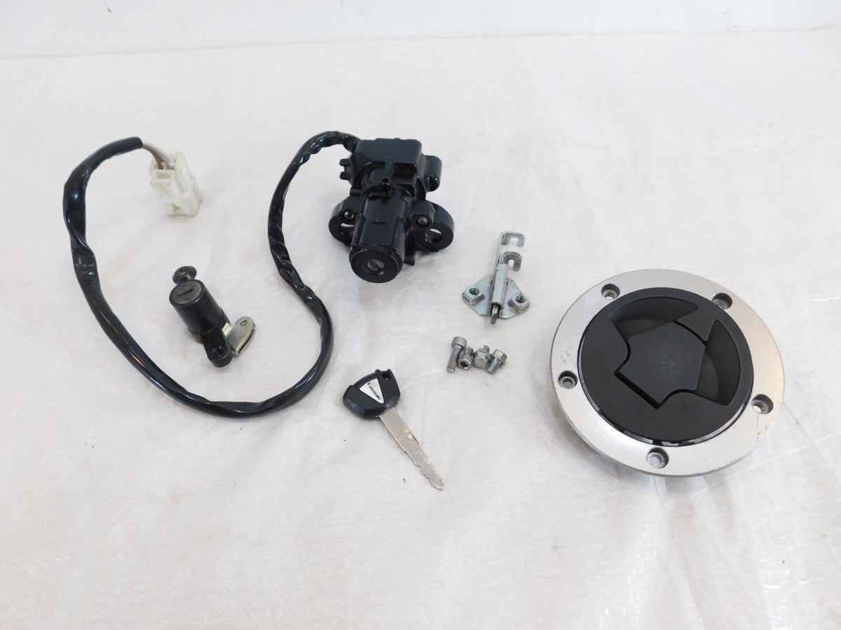 2012-2016 12-16 Kawasaki EX650 Ninja 650 ABS Ignition Switch Seat Lock Key Set - C3 Cycle