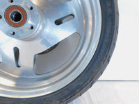 1995 & 1996 Buell M2 Thunderbolt Marchesini Silver Rear Wheel Rim & Tire - C3 Cycle