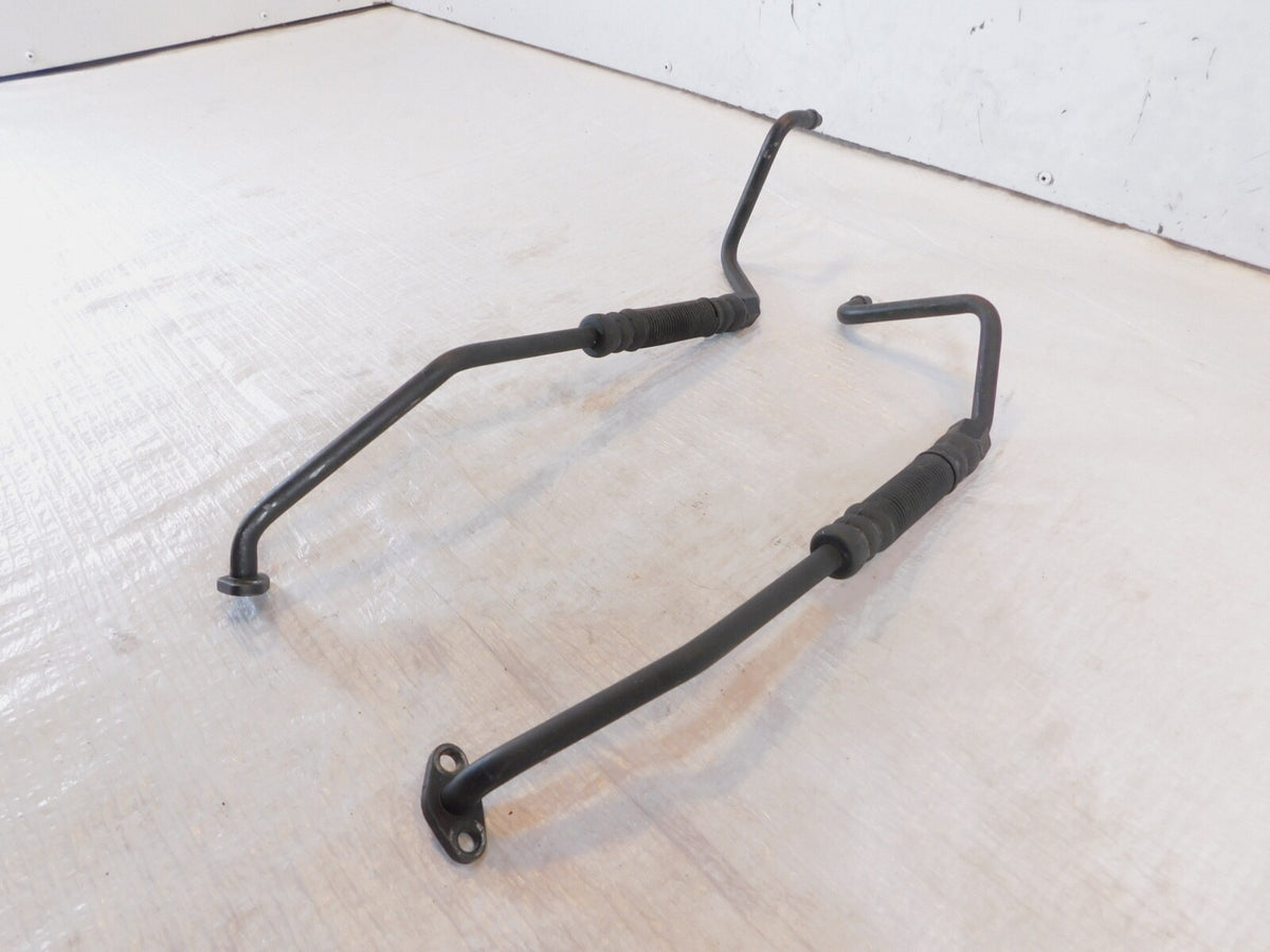 2000-2005 Kawasaki ZR-750 ZR-7S Engine Motor Oil Cooler Inlet/Outlet Hose Pipes - C3 Cycle