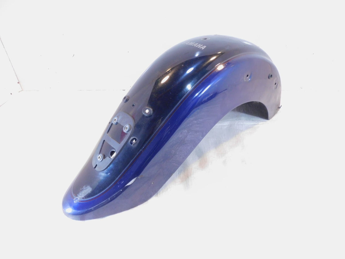 2002 02 Yamaha V-Star 650 XVS650 Classic Blue Rear Wheel Fender Mudguard Cover - C3 Cycle