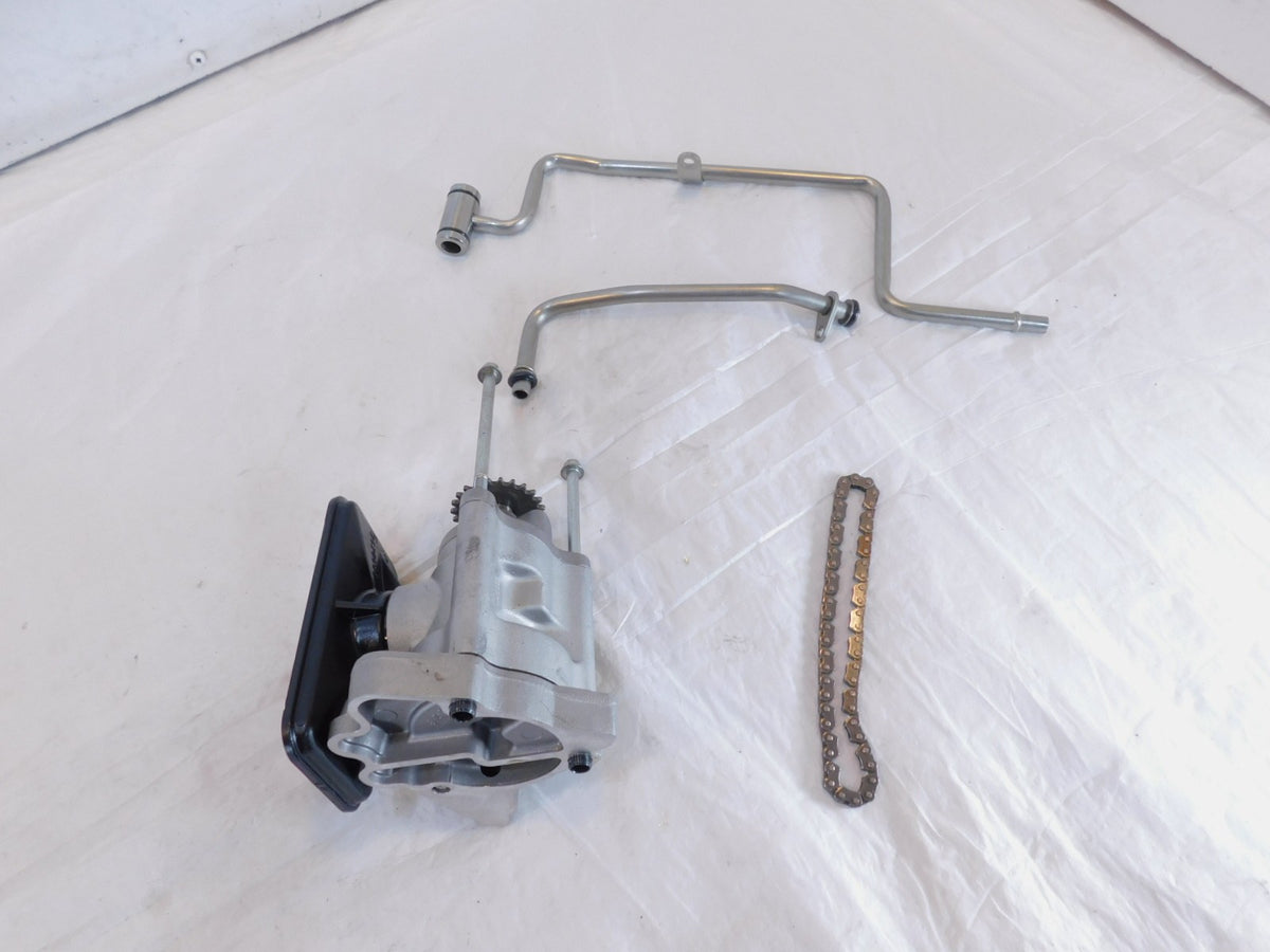 Victory Hammer Kingpin Jackpot & Vegas Engine Motor Oil Pump Lines w/ Chain
