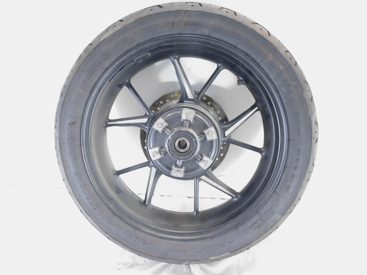 2016-2022 Triumph Street Twin Rear Wheel Rim & Tire w/ Rotor 17" x 4.2" - C3 Cycle