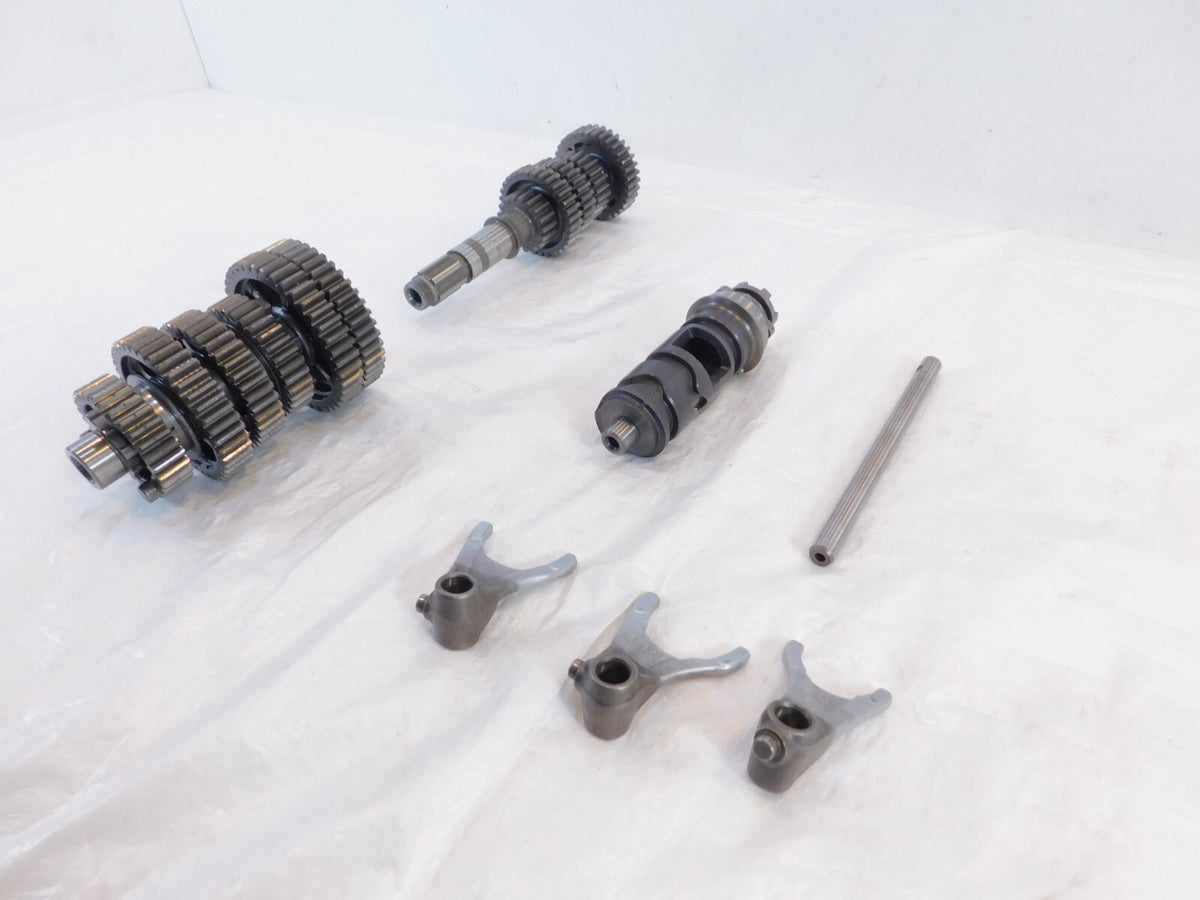 1984-1987 Yamaha Virago 700 XV700 Transmission Gears Shafts & Shifter Drum - C3 Cycle