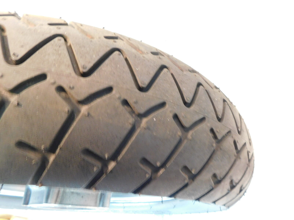Kawasaki Vulcan VN1600 Nomad 1600 Classic OEM Silver Front Cast Wheel Rim & Tire - C3 Cycle