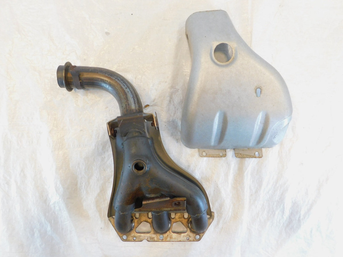 Can-Am Ryker 900 ACE & Rally Engine Exhaust Header Manifold Down Pipes & Shield - C3 Cycle