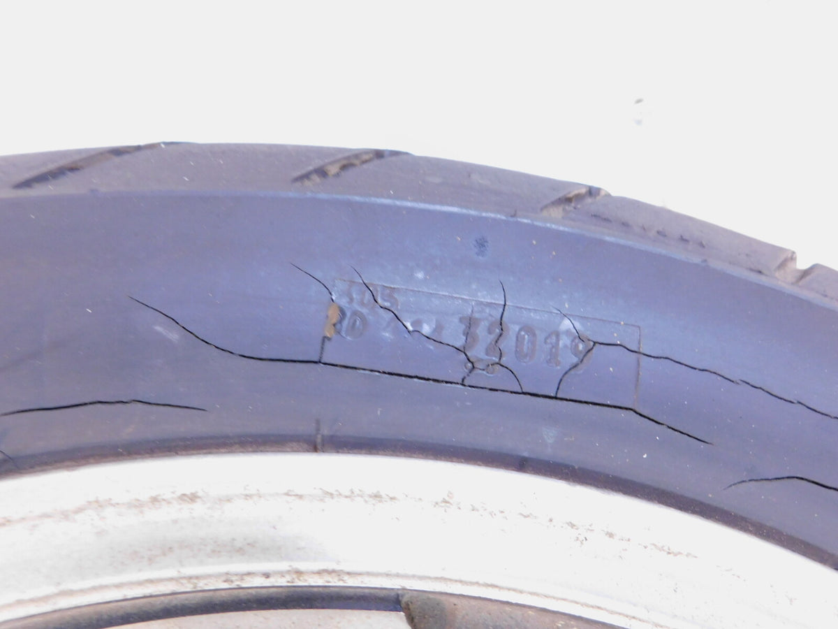 1984 1985 1986 1987 Yamaha FJ1100 FJ1200 Black Front Wheel Rim - 36Y-25168-00-98 - C3 Cycle