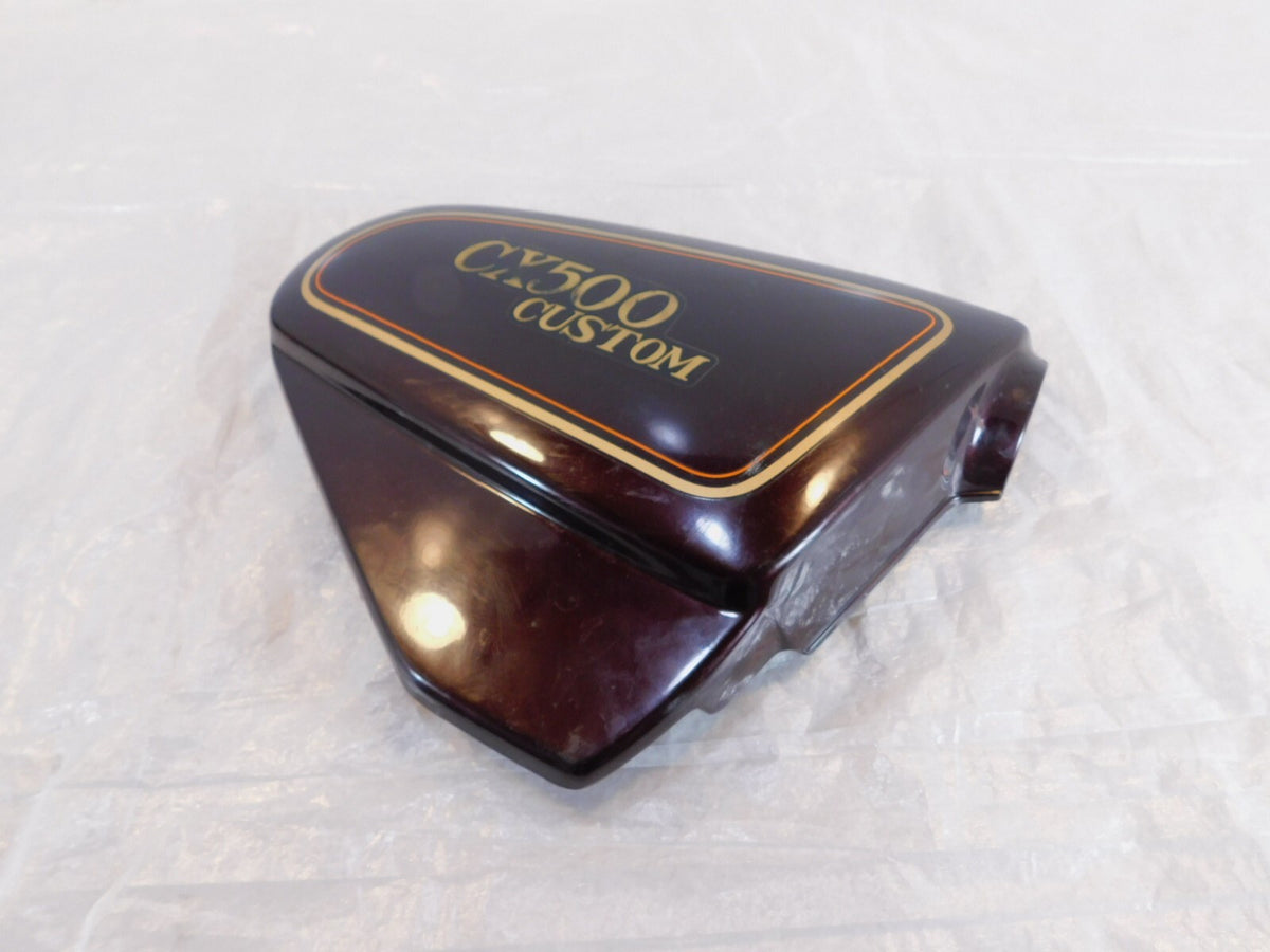 1980-1981 Honda CX500 CX500C Custom Candy Plum Red Right Side Cover Fairing Cowl - C3 Cycle