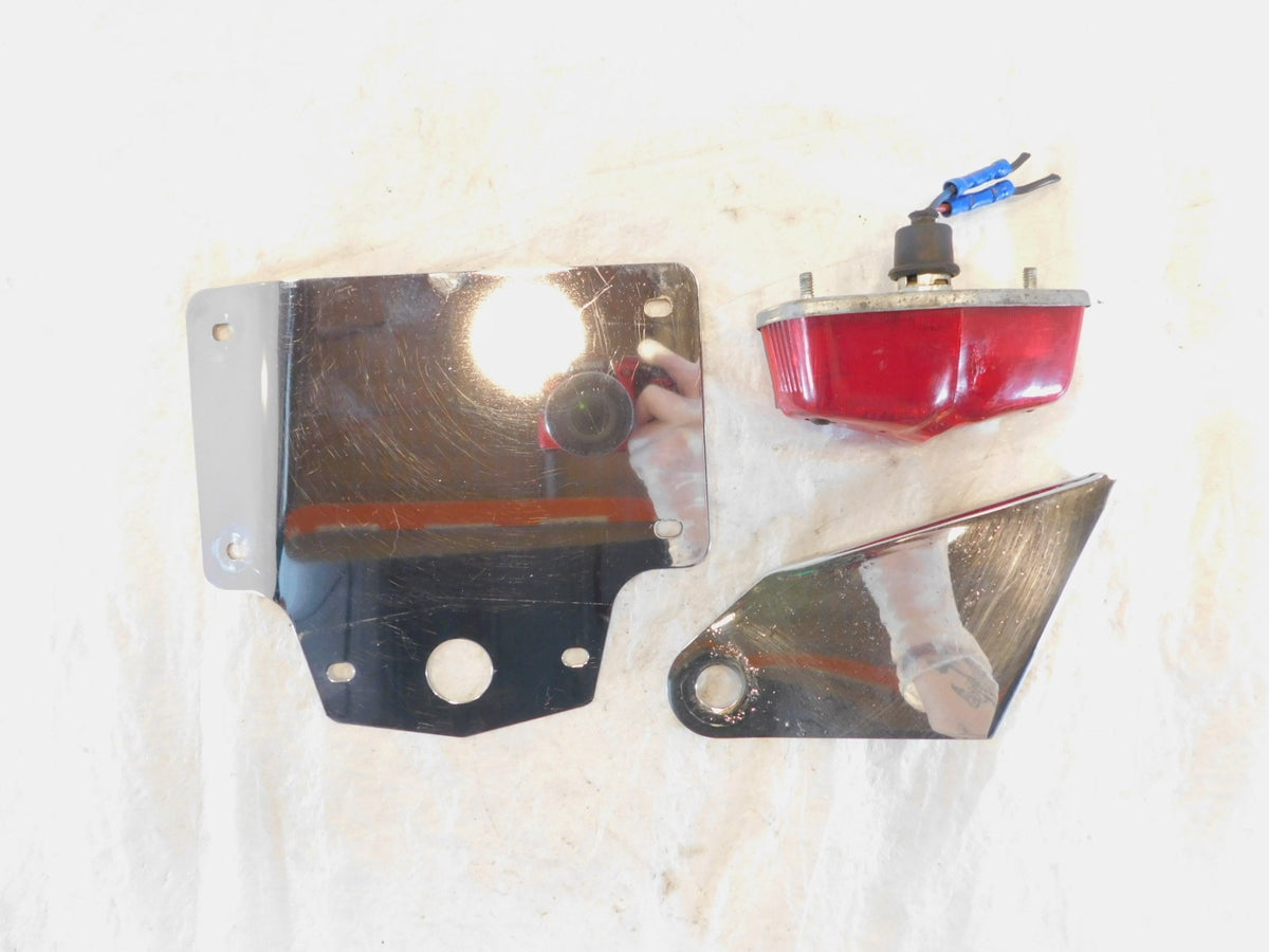 Harley Davidson Ironhead Sportster 900 1000 Side Mount License Plate Bracket Lot - C3 Cycle