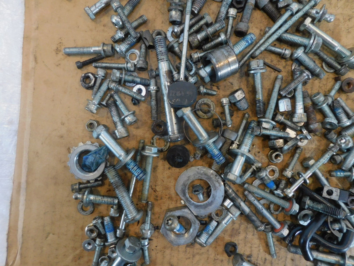 06 Harley Davidson Dyna Wide Glide FXDWG Engine Nut Bolt Brackets Parts Box Lot - C3 Cycle