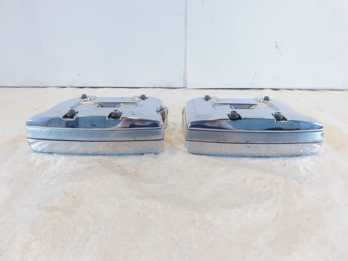 Harley Davidson Touring Electra Glide & FXR & Softail Rocker Arms & Chrome Boxes - C3 Cycle