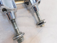 2000-06 Harley Davidson Softail Heritage Classic Handlebar Riser Clamp Brackets - C3 Cycle