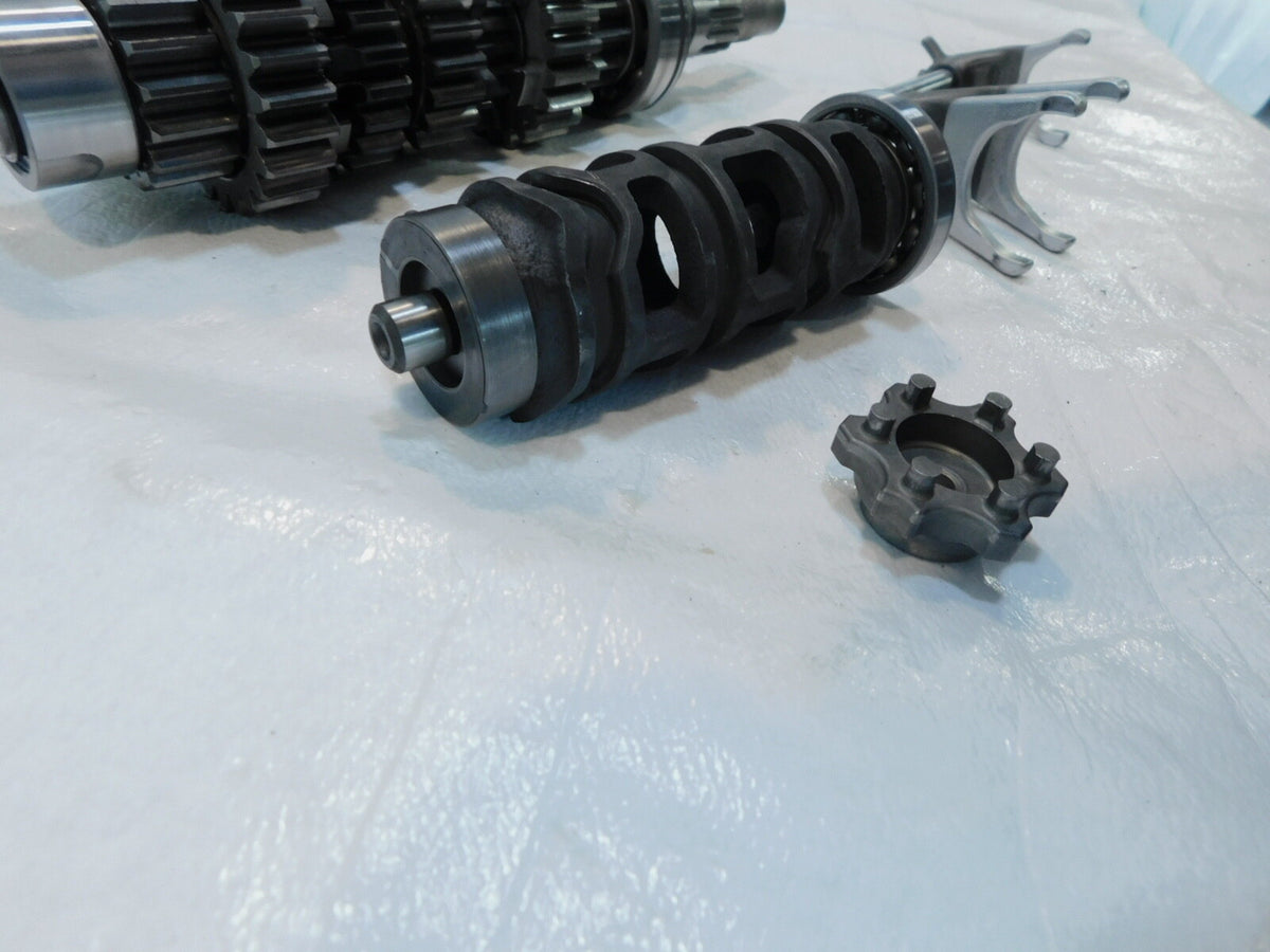 1998-1999 Kawasaki Ninja ZX-6R ZX600 Transmission Gears w/ Shifter Drum & Forks - C3 Cycle