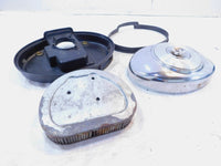 Harley Davidson Dyna Super Glide & Low Rider Air Cleaner Airbox and Backplate - C3 Cycle