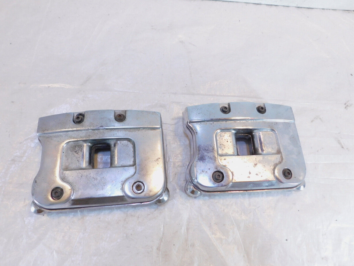 Harley Davidson Touring Electra Glide & FXR & Softail Rocker Arms & Chrome Boxes