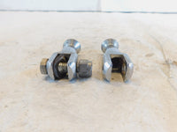 1995 95 Buell S2 S2T Thunderbolt Chrome Passenger Footpeg Mount Bracket Clevis - C3 Cycle