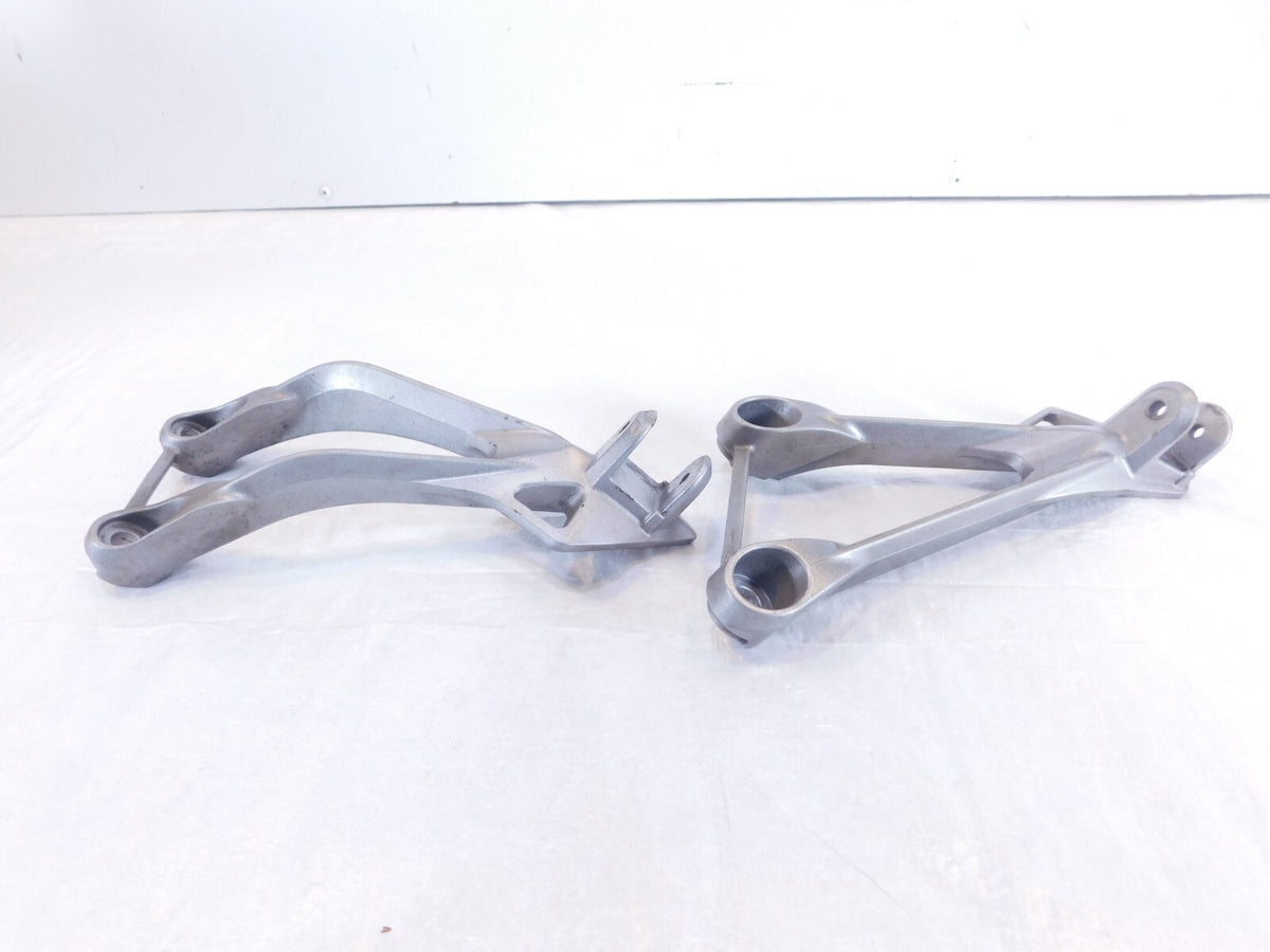 2005-2008 Kawasaki Ninja ZX6R ZX6RR ZX600 Rear Passenger Foot Rest Pegs Brackets - C3 Cycle
