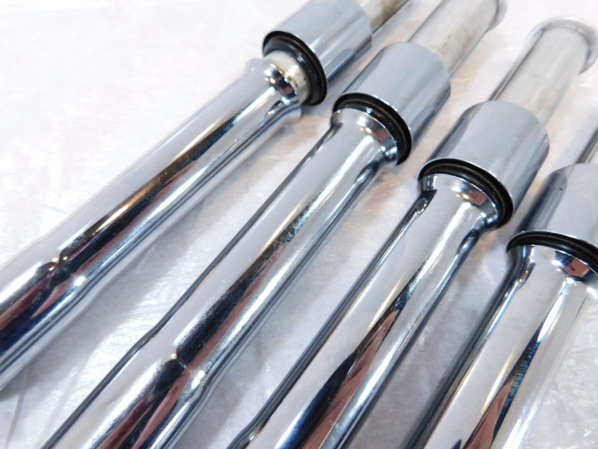 Set Harley Davidson Electra Glide Dyna & Softail Push Rod Pushrod Cover Tubes - C3 Cycle