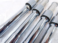 Set Harley Davidson Electra Glide Dyna & Softail Push Rod Pushrod Cover Tubes - C3 Cycle