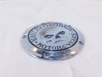 Harley Twin Cam Touring Dyna Softail Willie G Skull Derby Clutch Cover -Damage - C3 Cycle