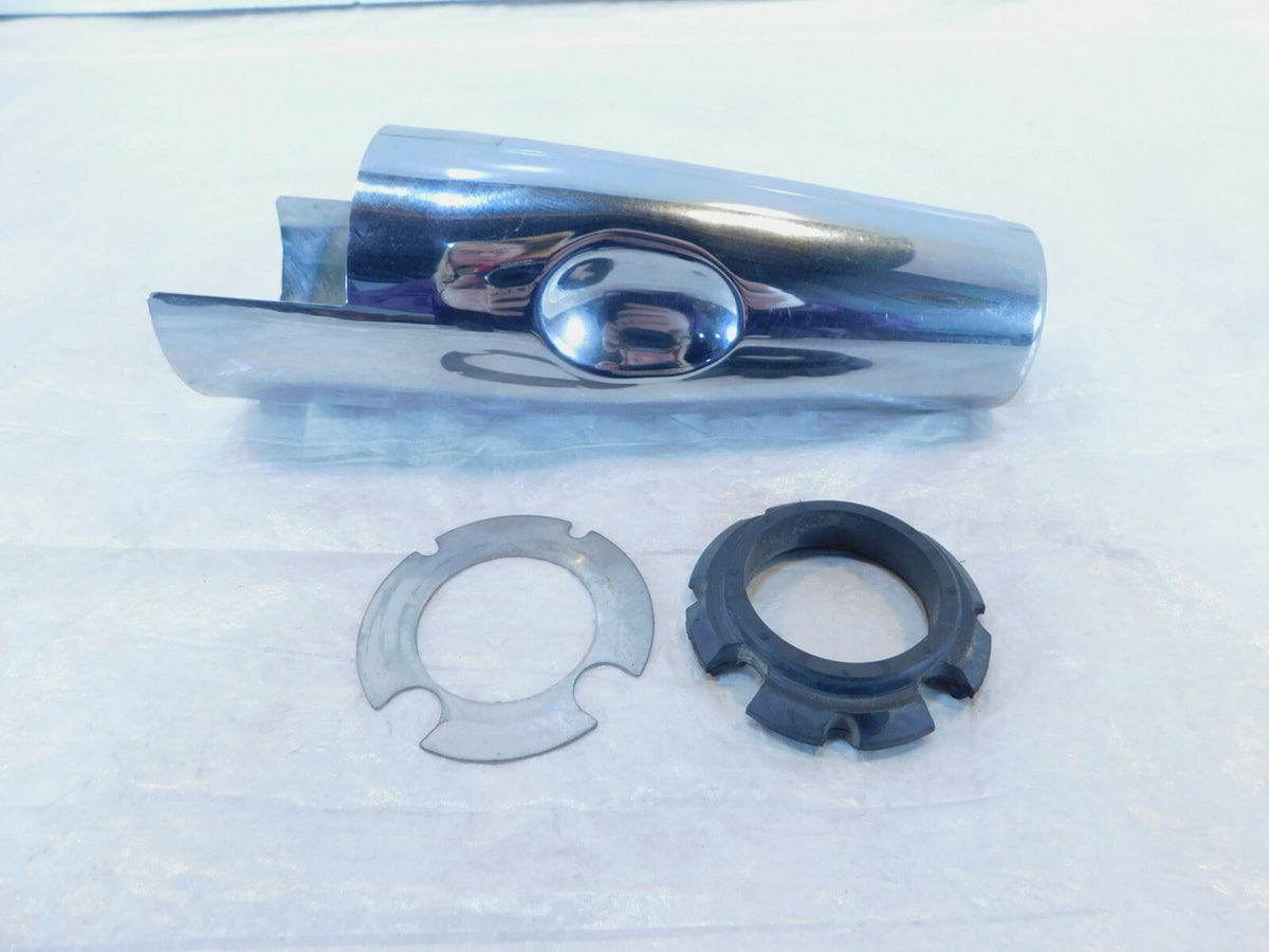 Yamaha V-Star 1100 XVS1100 Classic Silverado Upper Front Fork Cover - Left Side - C3 Cycle