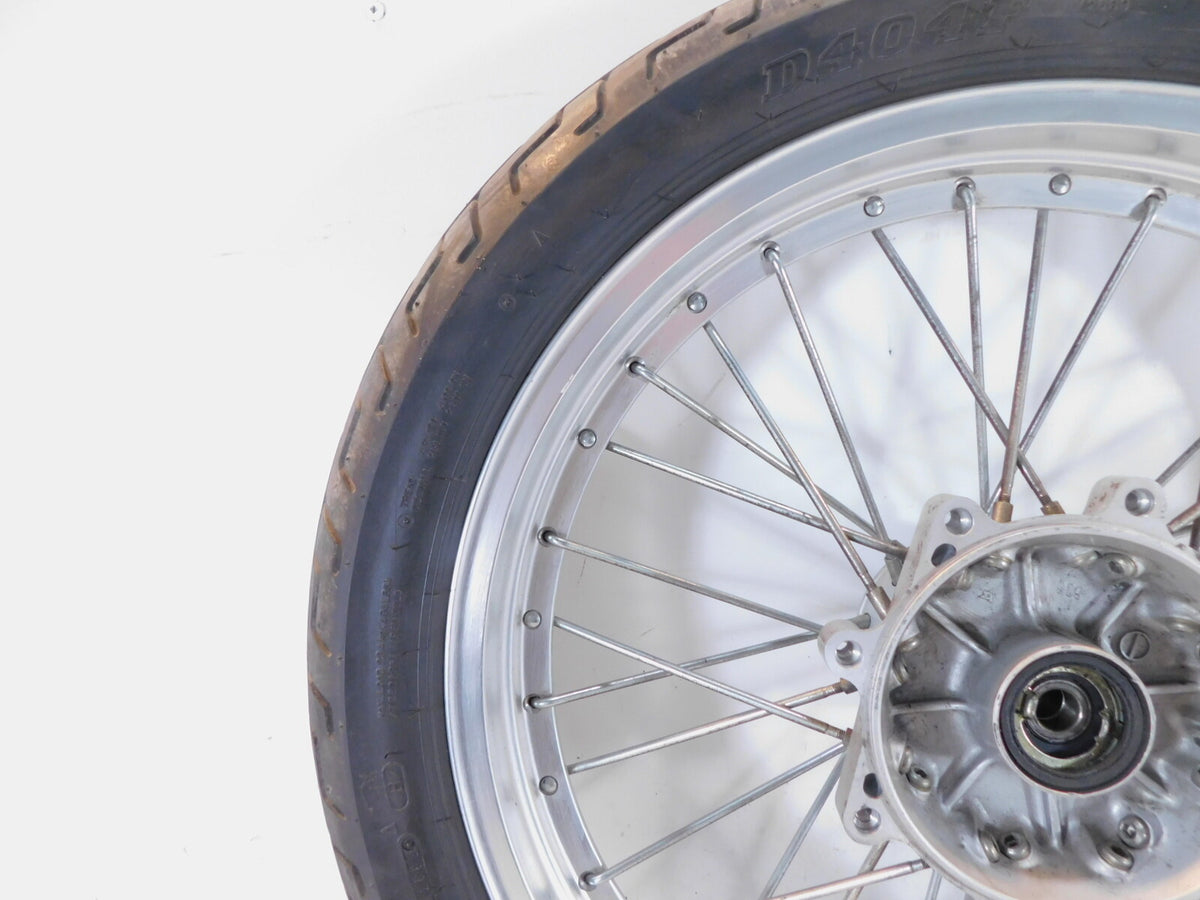 1986-1987 Honda Rebel 450 CMX450 CMX450C Laced Spoked Front Wheel Rim Hub & Tire - C3 Cycle