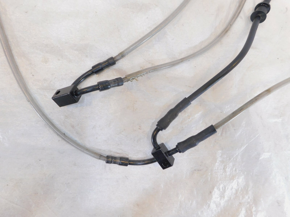 2018 Kawasaki Ninja H2 SX SE Front Brake Master Cylinder Caliper Hose Pipe Lines - C3 Cycle