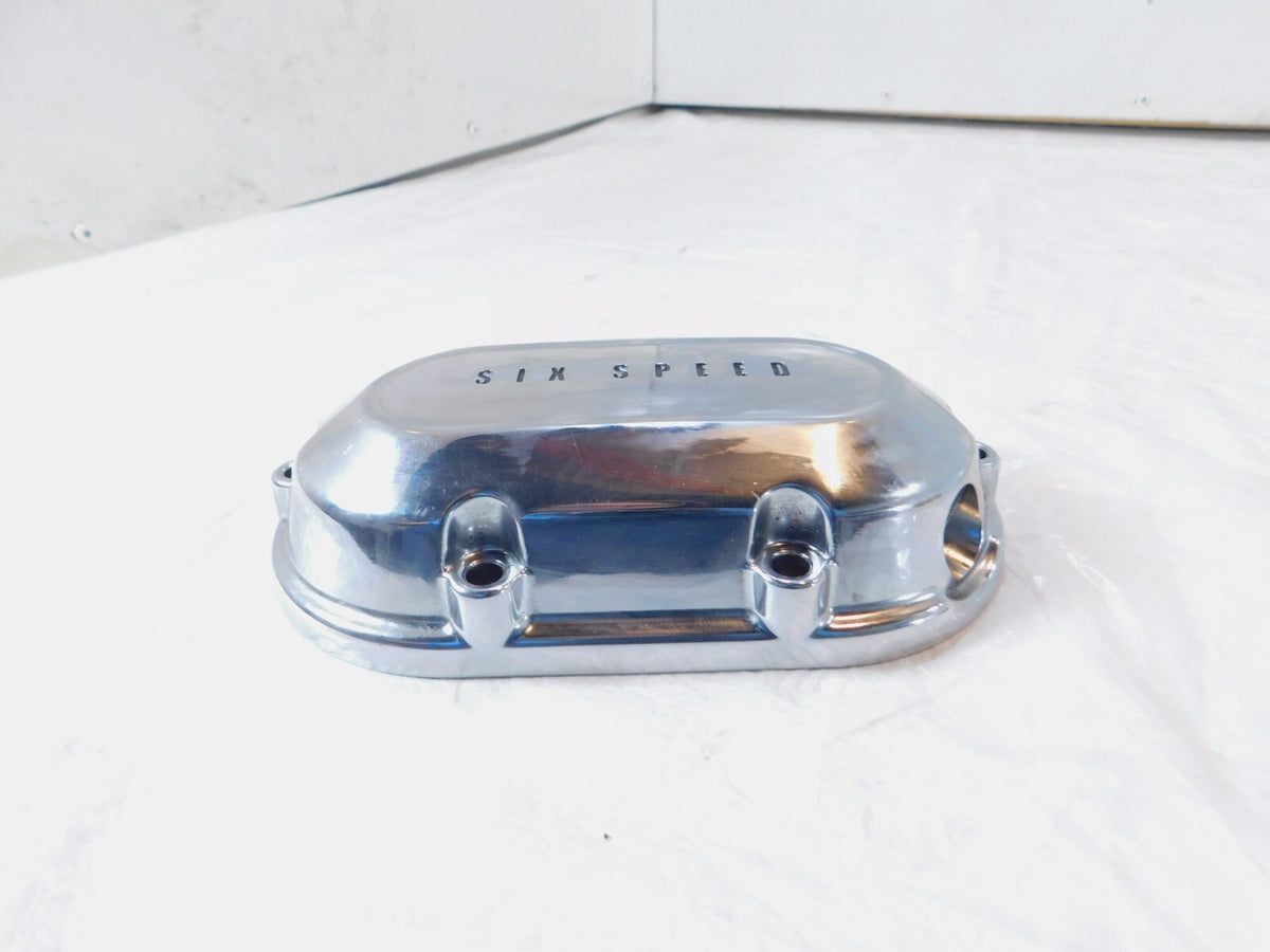 Harley Davidson Dyna & Softail Twin Cam Chrome 6 Speed Transmission Side Cover - C3 Cycle