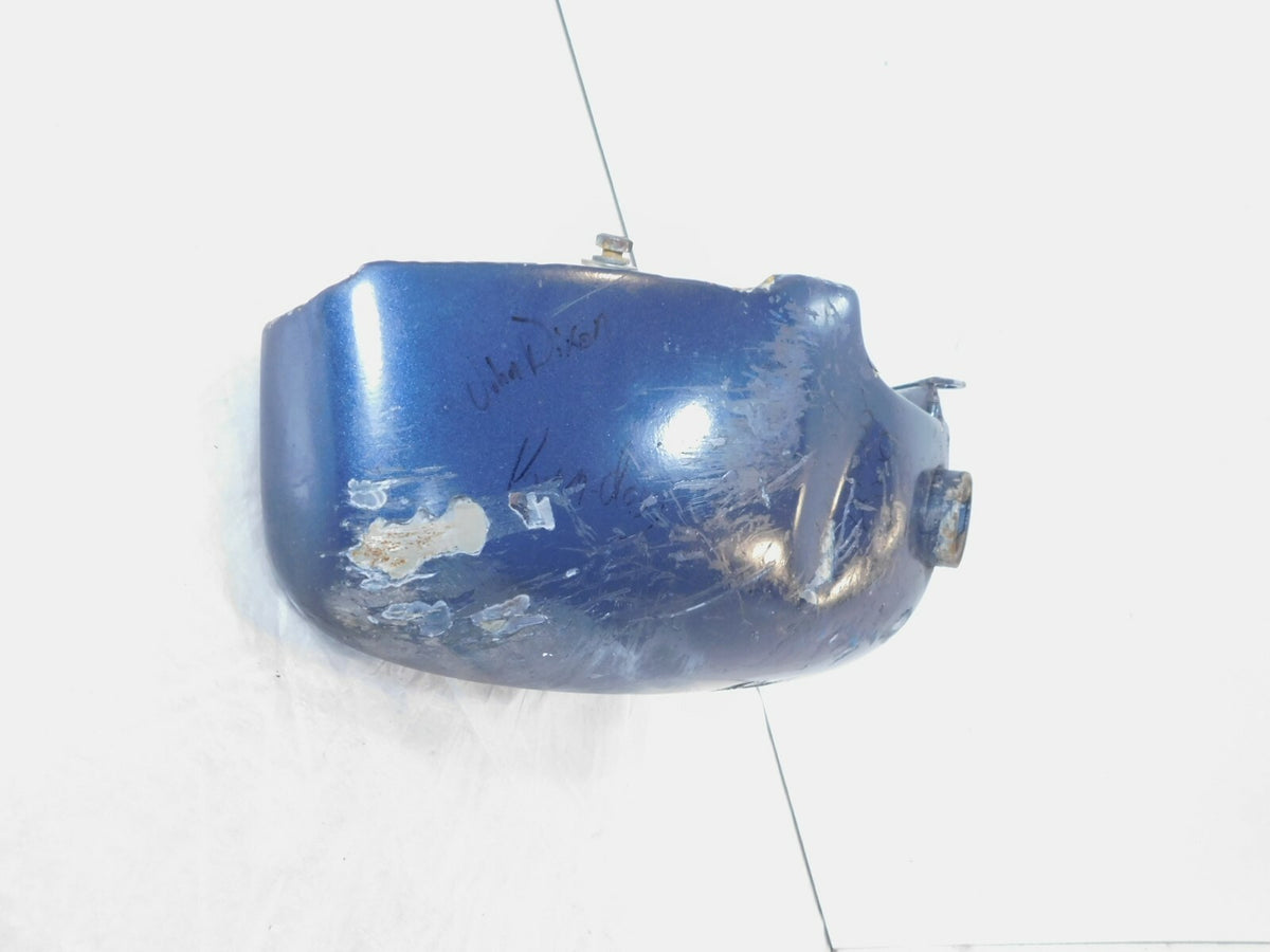 1977-1985 Harley Davidson FX & FXE Shovelhead Blue Right Fuel Gas Petrol Tank - C3 Cycle