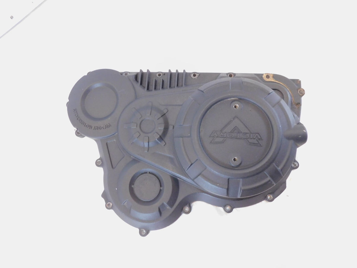 2017 17 Victory Octane Black Right Engine Motor Crankcase Primary Drive Cover - C3 Cycle