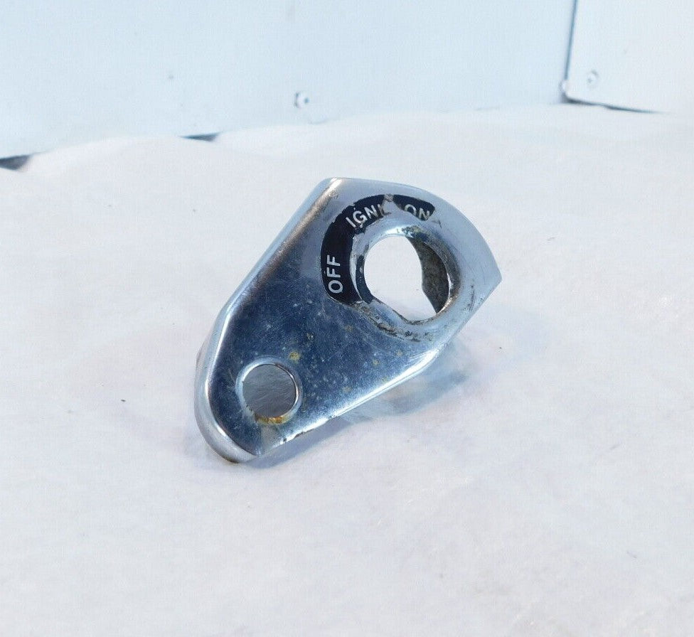 Harley Davidson Ironhead Sportster 1000 & 883 1100 Chrome Ignition Switch Cover - C3 Cycle