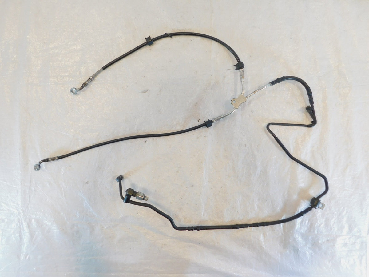 Harley Tri Glide Ultra & Freewheeler Trike Rear Left Right Rear Brake Hose Line - C3 Cycle